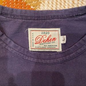 Dehen Knitting Co. Heavy Duty Pocket Tee - Navy